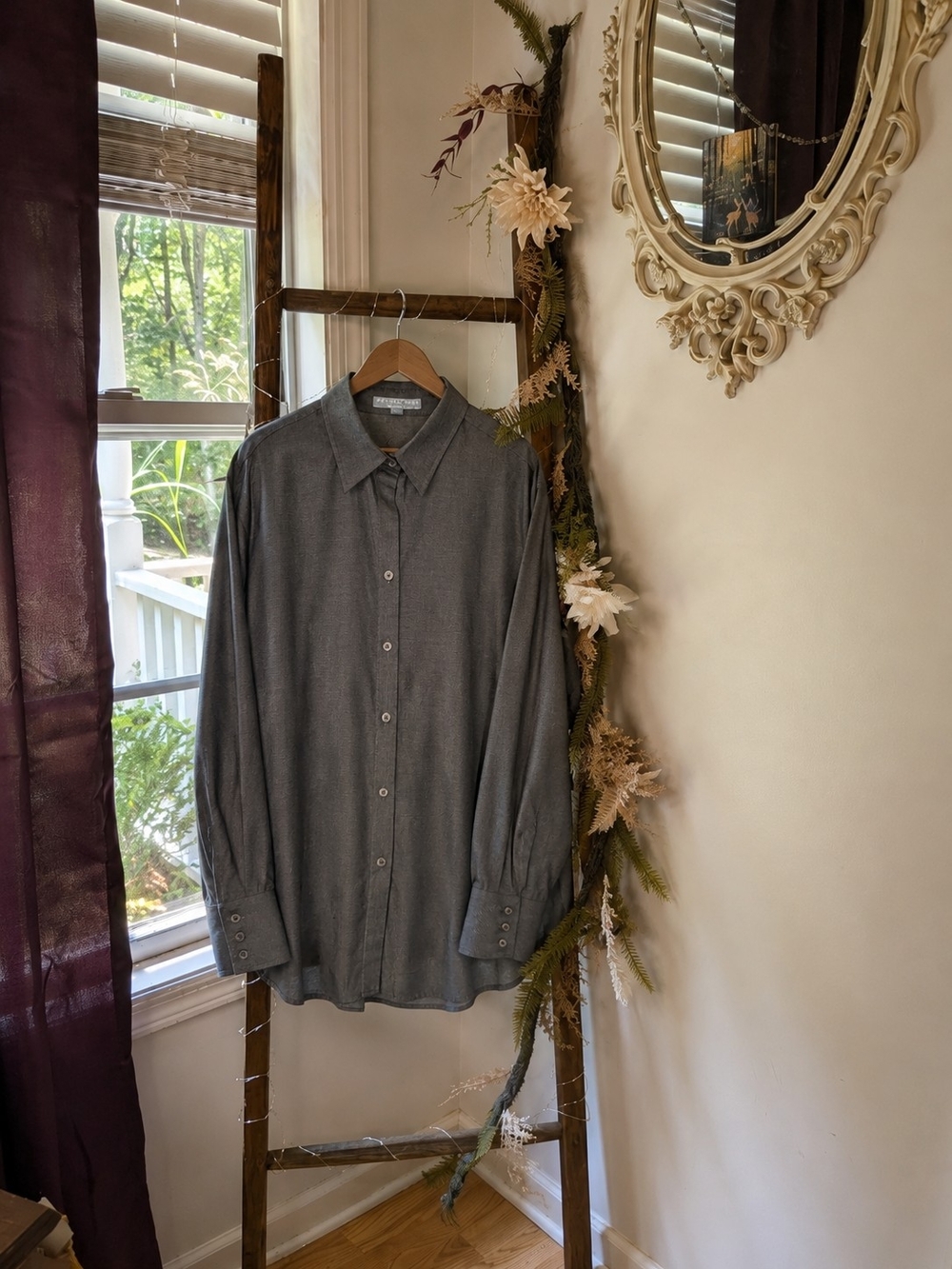 Foxcraft Women's Button Up Shirt Classic Long Sleeve